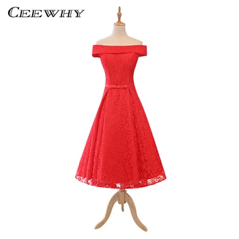 CEEWHY Boat Neck Mid-long Red Lace Formal Dress Vestido de Festa Lace Evening Dress Real Photos Plus Size Gray Prom Dresses
CEEWHY Boat Neck Mid-long Red Lace Formal Dress Vestido de Festa Lace Evening Dress Real Photos Plus Size Gray Prom Dresses