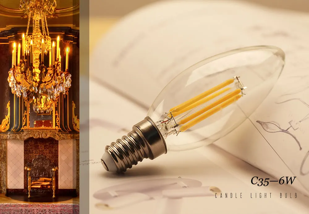 Led Bulb Light 220V 6w