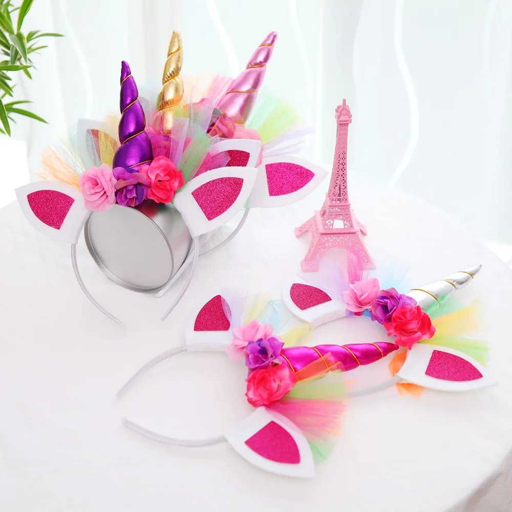 Creative Fashion Hair Hoop Unicorn Hair Ornament Party Princess Headband Halloween Carnival Girl Headdress
Creative Fashion Hair Hoop Unicorn Hair Ornament Party Princess Headband Halloween Carnival Girl Headdress