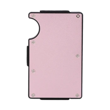 Sell at a loss! Men Women Slim Aluminum Credit Card Holder Elastic Band Unisex Solid Metal Clips 1pc
Sell at a loss! Men Women Slim Aluminum Credit Card Holder Elastic Band Unisex Solid Metal Clips 1pc
