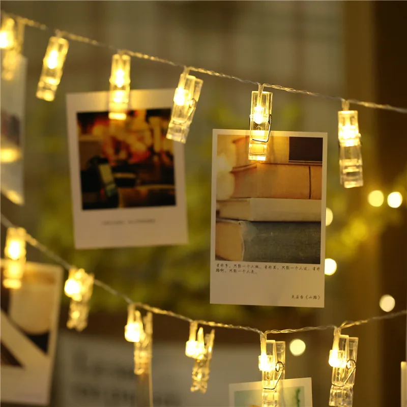 LBTFA 1M 3M Photo Clip LED String Lights Holiday Lighting Fairy Garland New Year Christmas Tree Christmas Decorations for Home.Q
LBTFA 1M 3M Photo Clip LED String Lights Holiday Lighting Fairy Garland New Year Christmas Tree Christmas Decorations for Home.Q