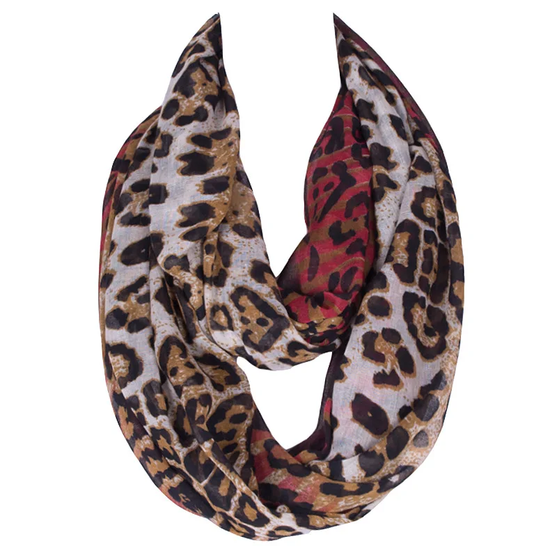 2019 Winter Warm Infinity Women Fashion Scarf Red Leopard Print Polyester Ring Scarves 180*90 Cm
2019 Winter Warm Infinity Women Fashion Scarf Red Leopard Print Polyester Ring Scarves 180*90 Cm