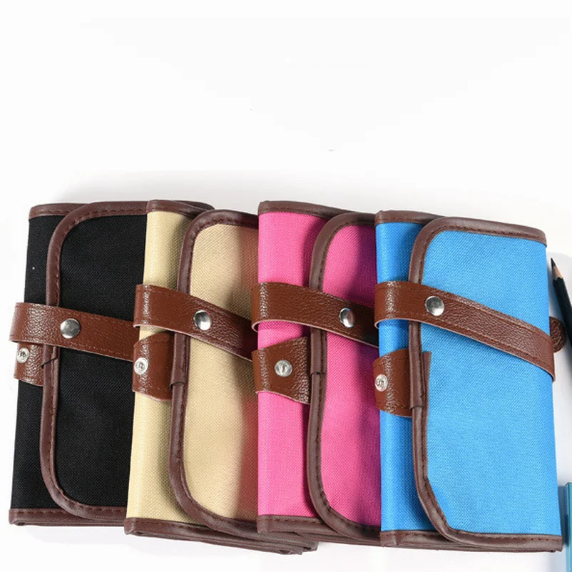 48Holes Large capacity School Pencil Case Box Stationery Portable Canvas Pen Roll Up Bag Curtain Pencils
48Holes Large capacity School Pencil Case Box Stationery Portable Canvas Pen Roll Up Bag Curtain Pencils