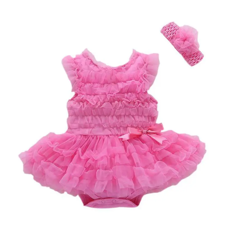 2pcs suit!! newborn infants baby girls rompe Infant Girl Headband Romper Dress Outfit Clothes 0-24M
2pcs suit!! newborn infants baby girls rompe Infant Girl Headband Romper Dress Outfit Clothes 0-24M