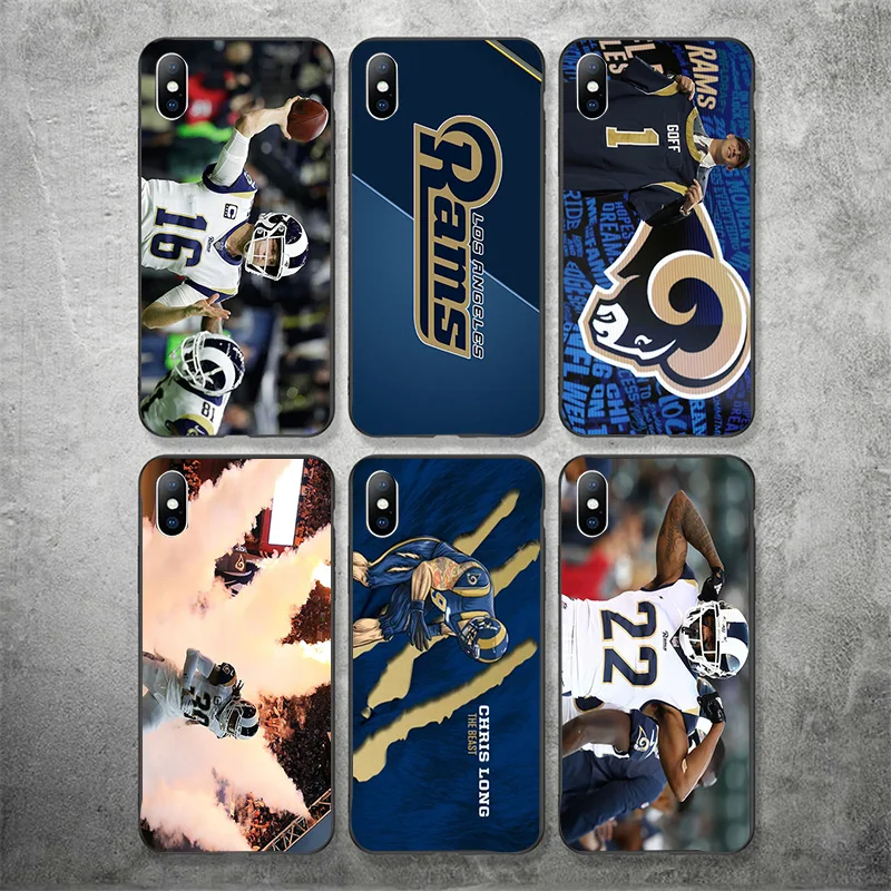 Yinuoda клуб Лос Анджелес Рэмс чехол для телефона NFL Джаред Гофф iPhone по номерам DIY