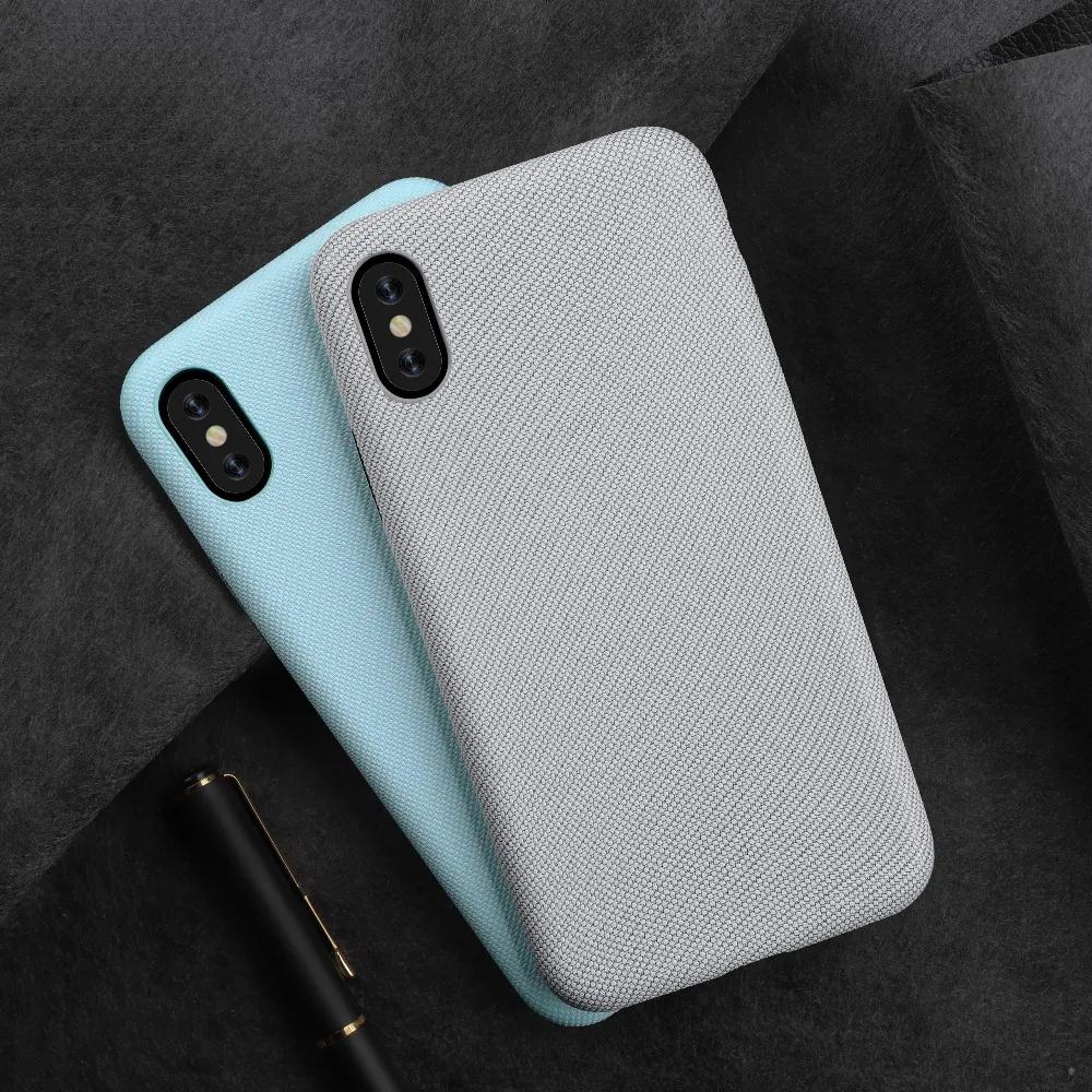 Ultra thin soft Phone Case For iPhone 7 8 6S 6 Plus Twill Pattern Non-slip Back Cover for iPhone X XR XS Max
Ultra thin soft Phone Case For iPhone 7 8 6S 6 Plus Twill Pattern Non-slip Back Cover for iPhone X XR XS Max