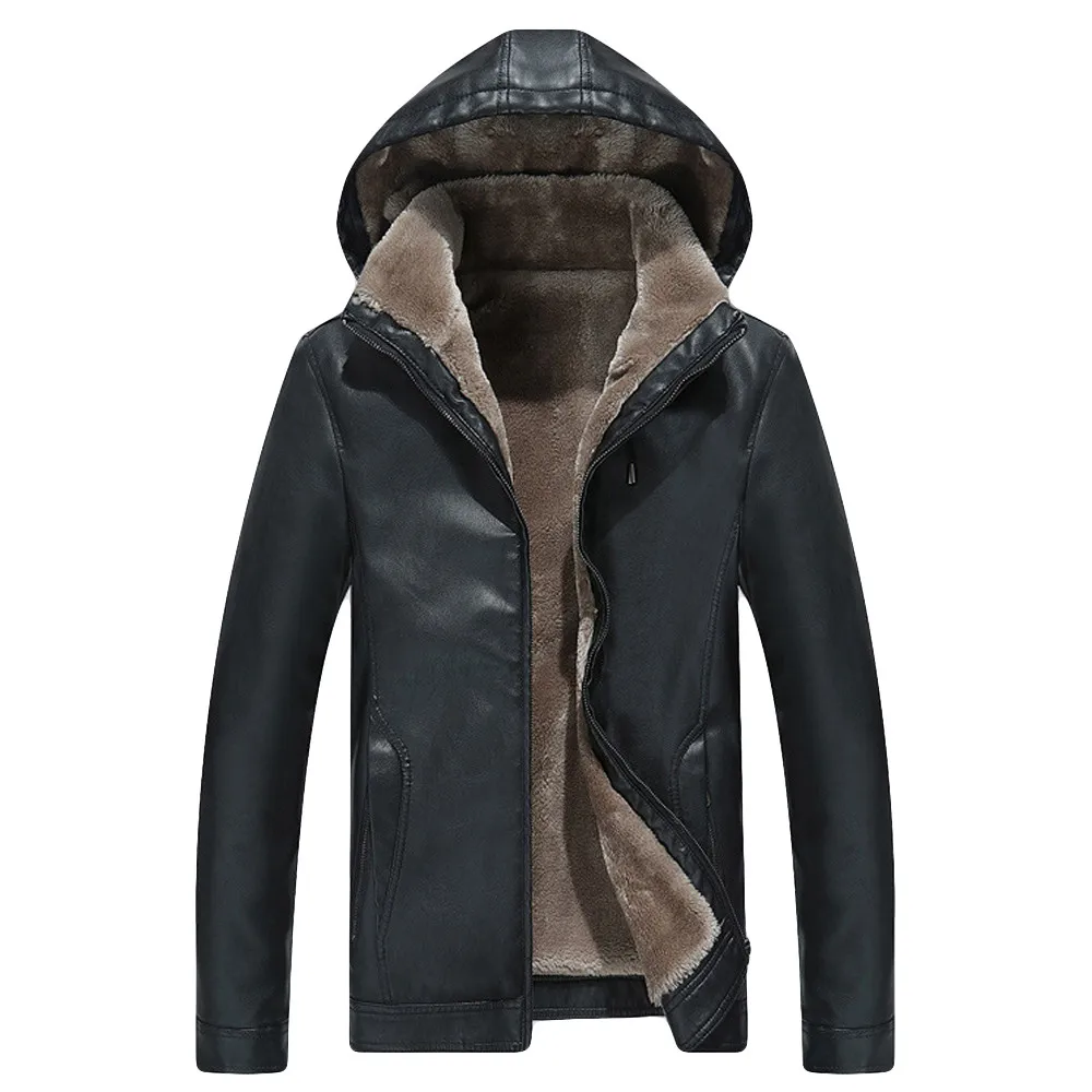 JAYCOSIN Jacket Men Winter Coat Mens Clothing Fashion Hoodie Pure Color Cashmere Thickening Leather Coat Streetwear Jacket Coat
JAYCOSIN Jacket Men Winter Coat Mens Clothing Fashion Hoodie Pure Color Cashmere Thickening Leather Coat Streetwear Jacket Coat