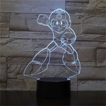 Rockman Color Changing 3D LED Toy DIY Night Light Lampara Colorful Acrylic Lighting Action Figure Collection Lamp Gift Luminaria
Rockman Color Changing 3D LED Toy DIY Night Light Lampara Colorful Acrylic Lighting Action Figure Collection Lamp Gift Luminaria