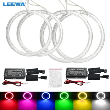 LEEWA 2X72MM 2X100MM 4pcs/Set Special Car CCFL Halo Rings Angel Eyes Light for ROEWE 550 DRL Headlight White DRL #CA1203
LEEWA 2X72MM 2X100MM 4pcs/Set Special Car CCFL Halo Rings Angel Eyes Light for ROEWE 550 DRL Headlight White DRL #CA1203