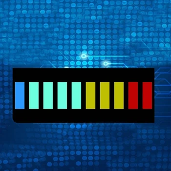 5PCS/lot 10 segment tricolor LED light column display device led bargraph Connectors For Electrical Accessories
5PCS/lot 10 segment tricolor LED light column display device led bargraph Connectors For Electrical Accessories