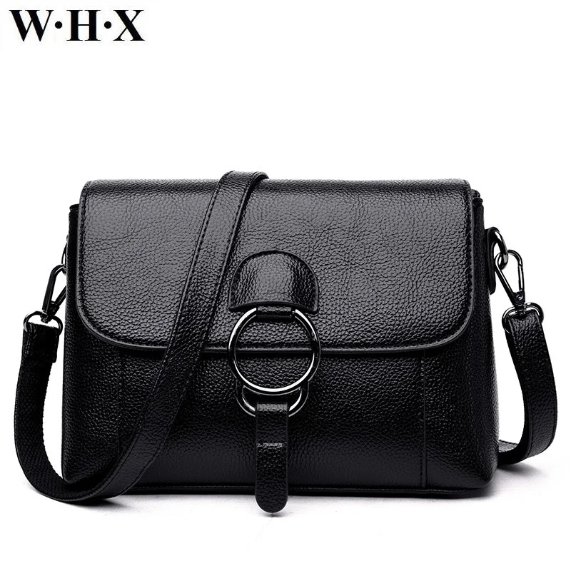 WHX Designers Fashion Style Women Shoulder Bags Genuine Leather CrossBody Bag Female Swagger Handbags Messenger Bag Good Quality
WHX Designers Fashion Style Women Shoulder Bags Genuine Leather CrossBody Bag Female Swagger Handbags Messenger Bag Good Quality