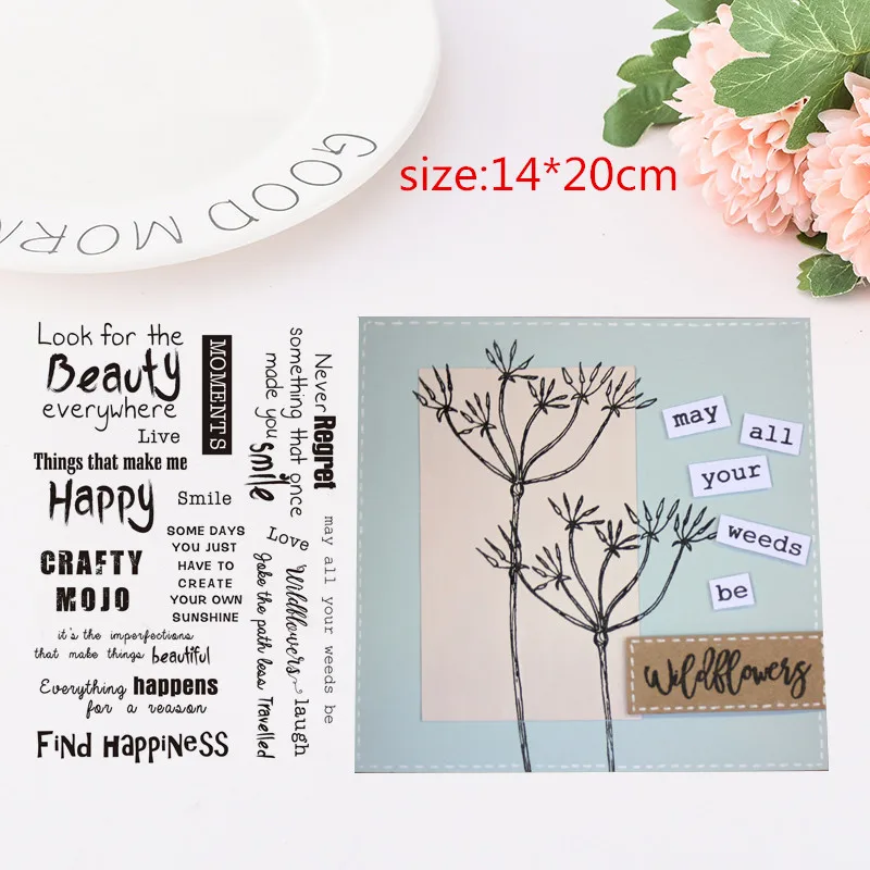 Transparent Clear Stamps DIY Silicone Seals Scrapbooking Card Making Photo Album Decoration
Transparent Clear Stamps DIY Silicone Seals Scrapbooking Card Making Photo Album Decoration