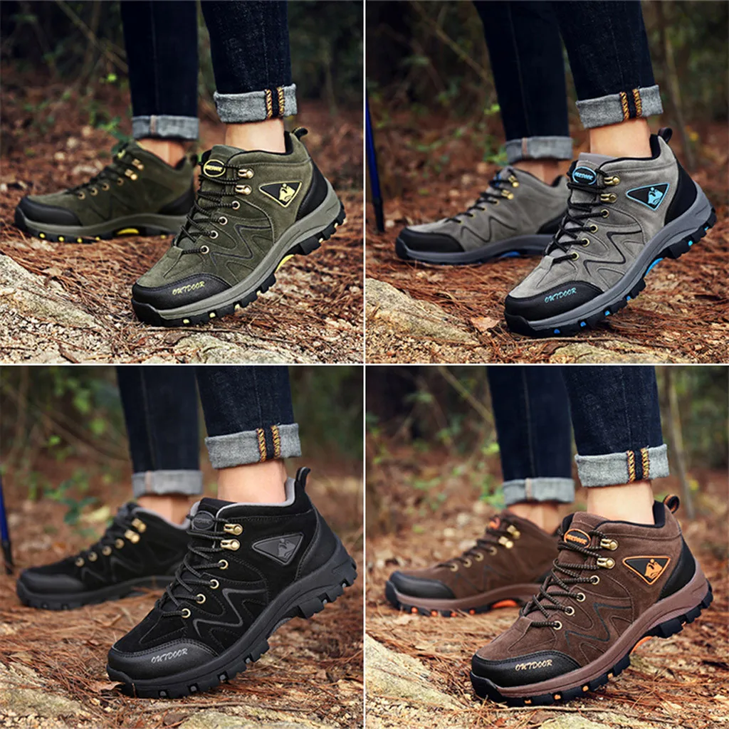 Fashion Men's Casual Waterproof Non-slip Wear Outdoor Hiking Shoes Walking Shoes waterproof outdoor shoes tactical ayakkabi
Fashion Men's Casual Waterproof Non-slip Wear Outdoor Hiking Shoes Walking Shoes waterproof outdoor shoes tactical ayakkabi