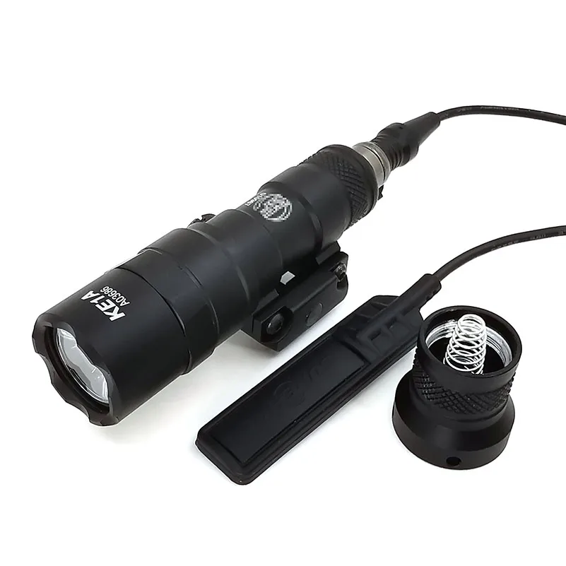 SOTAC-GEAR Tactical M300B Scout Weapon Light Outdoor Rifle Hunting Flashlight 400 lumen Weapon Light LED Lanterna Fit 20mm Rail
SOTAC-GEAR Tactical M300B Scout Weapon Light Outdoor Rifle Hunting Flashlight 400 lumen Weapon Light LED Lanterna Fit 20mm Rail
