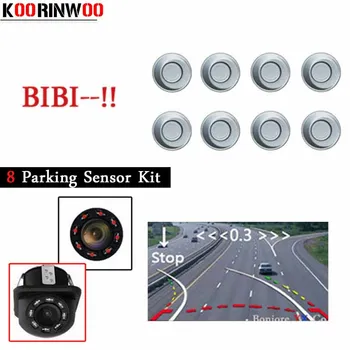 Koorinwoo Car Dynamic Trajectory Parktronic Rear view camera Car Parking Sensors 8 Alert 4 Front Cam Blind Car-Styling System
Koorinwoo Car Dynamic Trajectory Parktronic Rear view camera Car Parking Sensors 8 Alert 4 Front Cam Blind Car-Styling System