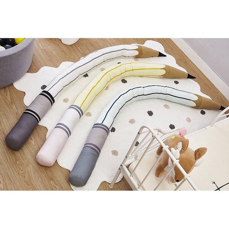 190CM Nodic Newborn Bumper Kids Protector Pillow Cushion Fashion Pencil Shape Baby Bed Bumper For Toddler Crib Infant Room Decor
190CM Nodic Newborn Bumper Kids Protector Pillow Cushion Fashion Pencil Shape Baby Bed Bumper For Toddler Crib Infant Room Decor