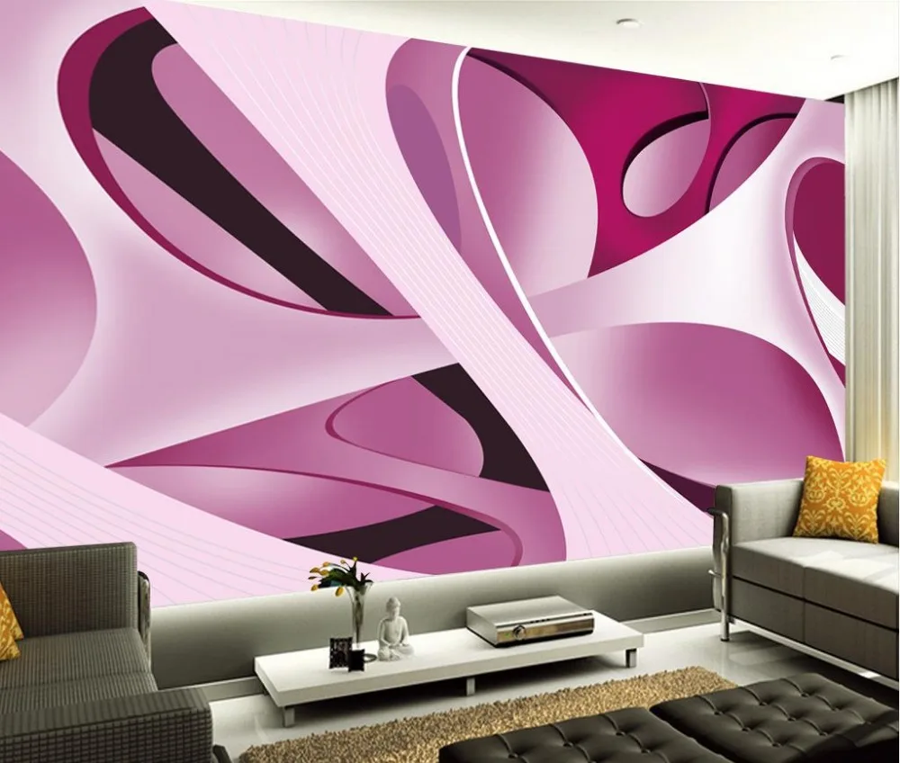 

3d stereoscopic wallpaper Abstract 3D design mural 3d paintings window mural wallpaper Home Decoration