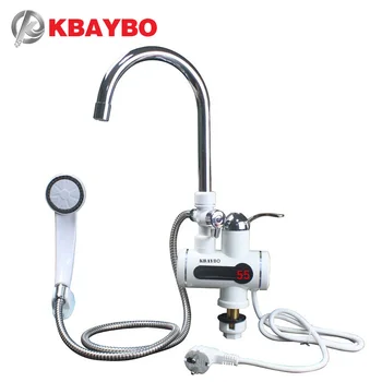 3000W Instant Water Heater Tap Tankless Water Heater Shower Kitchen Instant Faucet 2 Kinds of Out Mode
3000W Instant Water Heater Tap Tankless Water Heater Shower Kitchen Instant Faucet 2 Kinds of Out Mode
