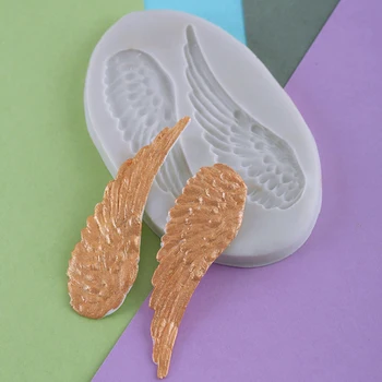 Angel Wings&Feather Silicone Mold Fondant Mould Cake Decorating Tools Chocolate Gumpaste Mold, Sugarcraft, Kitchen Accessories
Angel Wings&Feather Silicone Mold Fondant Mould Cake Decorating Tools Chocolate Gumpaste Mold, Sugarcraft, Kitchen Accessories