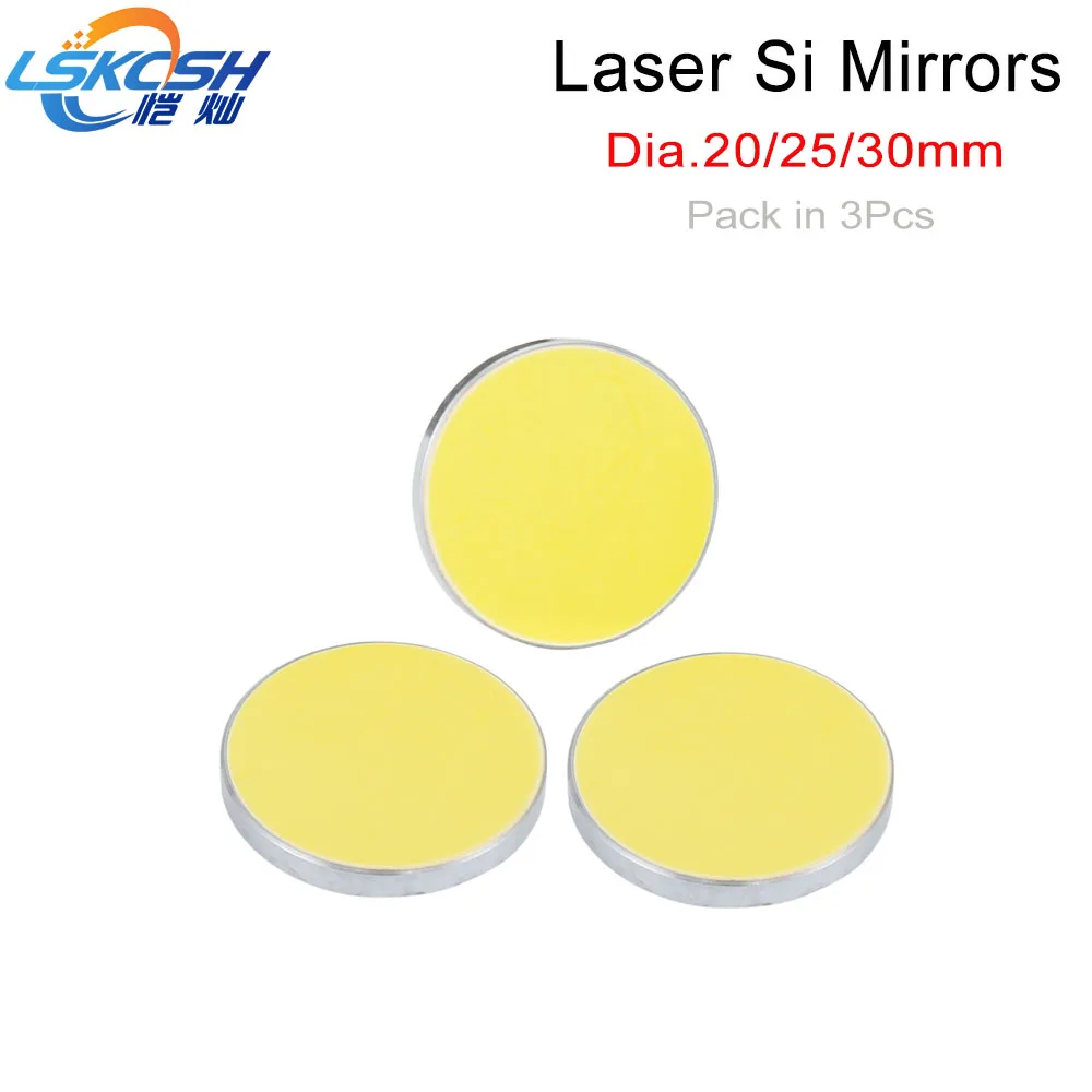 LSKCSH 3pcs/lot Si Mirror Dia. 20 25 30mm Gold-Plated Silicon for CO2 Laser Engraving Cutting Machine Wholesale Free Shipping
LSKCSH 3pcs/lot Si Mirror Dia. 20 25 30mm Gold-Plated Silicon for CO2 Laser Engraving Cutting Machine Wholesale Free Shipping