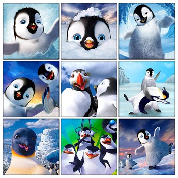 5D Diy Diamond Painting Penguin Diamond Embroidery Cross Stitch Full Rhinestone Diamond Mosaic Animal Home Decorative Gift gx
5D Diy Diamond Painting Penguin Diamond Embroidery Cross Stitch Full Rhinestone Diamond Mosaic Animal Home Decorative Gift gx
