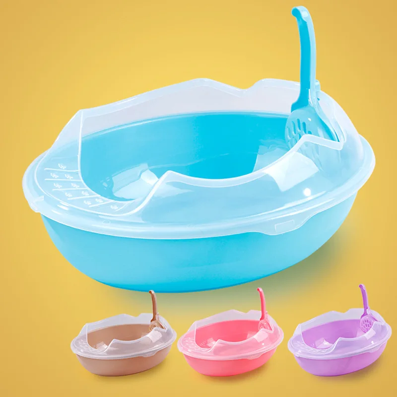 SMARTPET Portable Cat Little Box Sand Box Plastic Bedpan Pet Toilet Anti-Splash Reusable Cat Tray Cleaning Appliance
SMARTPET Portable Cat Little Box Sand Box Plastic Bedpan Pet Toilet Anti-Splash Reusable Cat Tray Cleaning Appliance