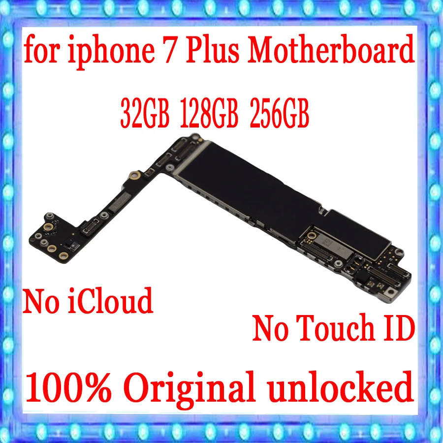 for iphone 7 Plus 5.5inch Motherboard without Touch ID,100% Original unlocked for iphone 7Plus Mainboard +Chip,32GB 128GB 256GB
for iphone 7 Plus 5.5inch Motherboard without Touch ID,100% Original unlocked for iphone 7Plus Mainboard +Chip,32GB 128GB 256GB