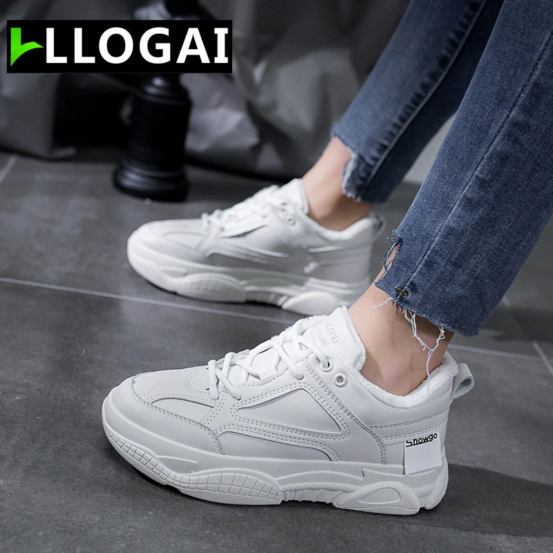 New Women Flat Sneakers Shoes 2019 Autumn Keep Warm Round Head Vulcanized Shoes Woman Lace Up Sport Shoes Ladies Casual Shoes
New Women Flat Sneakers Shoes 2019 Autumn Keep Warm Round Head Vulcanized Shoes Woman Lace Up Sport Shoes Ladies Casual Shoes