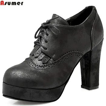 ASUMER black wine red army green fashion spring autumn new 2020 big size 34-43 platform women high heels shoes
ASUMER black wine red army green fashion spring autumn new 2020 big size 34-43 platform women high heels shoes