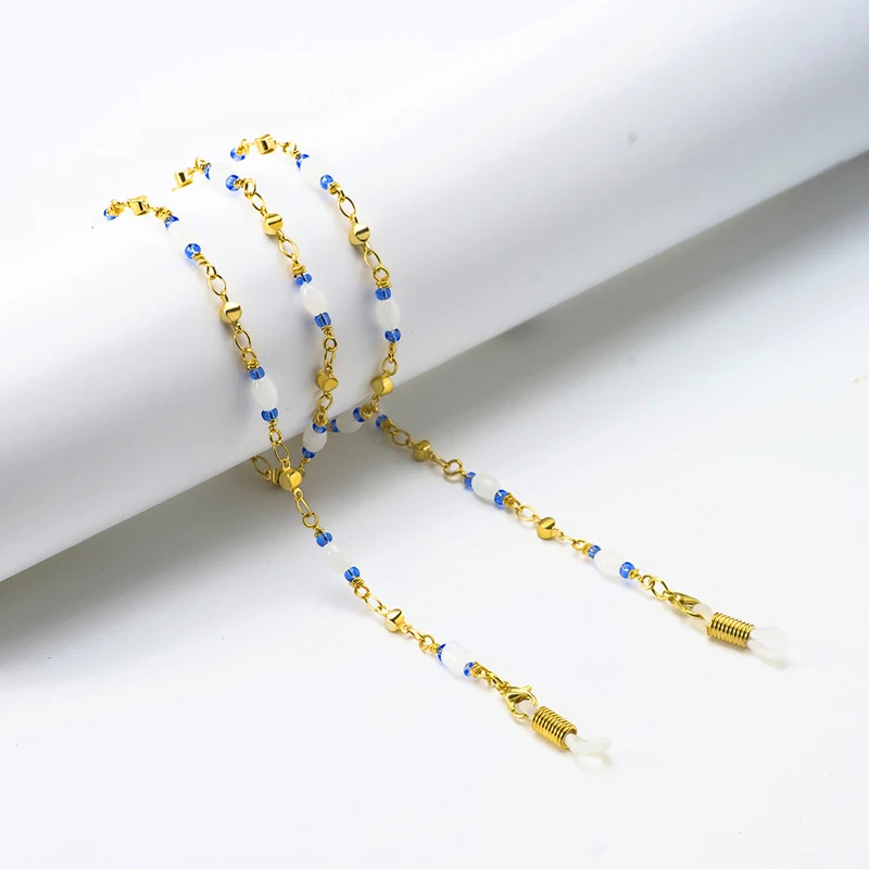 Gold Plated Copper Beads Chain Sunglasses Chains Women Reading Glasses Cord Holder Neck Strap Rope for Eyewear Accessories
Gold Plated Copper Beads Chain Sunglasses Chains Women Reading Glasses Cord Holder Neck Strap Rope for Eyewear Accessories