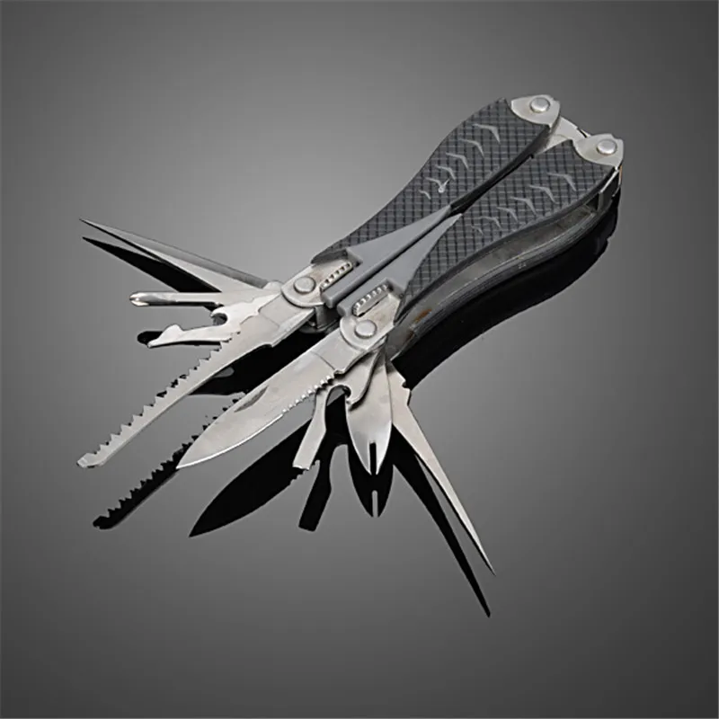 DANIU New 11 in 1 Multifunction Pliers Knife Tools Outdoor Travel Hunting Camping Equipment with Portable Nylon Pouch
DANIU New 11 in 1 Multifunction Pliers Knife Tools Outdoor Travel Hunting Camping Equipment with Portable Nylon Pouch