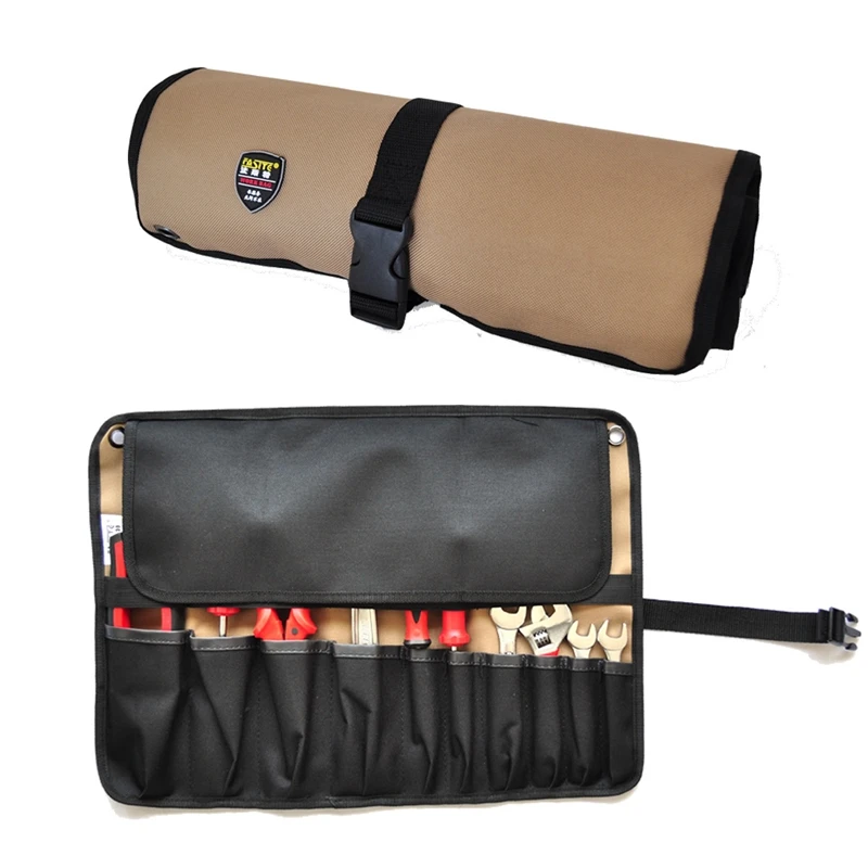 Hight Bag Multifunctional Oxford Canvas Chisel Roll Rolling Repairing Tool Practical with Carrying Handles
Hight Bag Multifunctional Oxford Canvas Chisel Roll Rolling Repairing Tool Practical with Carrying Handles