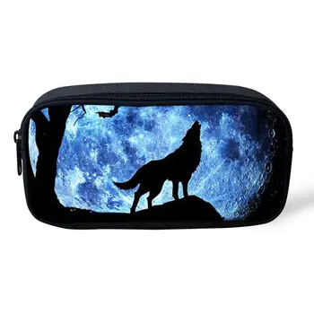THIKIN 3d Animal Children School Supplies Kid Pencil Box Moon Wolf Print Student School Pencil Bag Women Makeup Bag Cosmetic Bag
THIKIN 3d Animal Children School Supplies Kid Pencil Box Moon Wolf Print Student School Pencil Bag Women Makeup Bag Cosmetic Bag