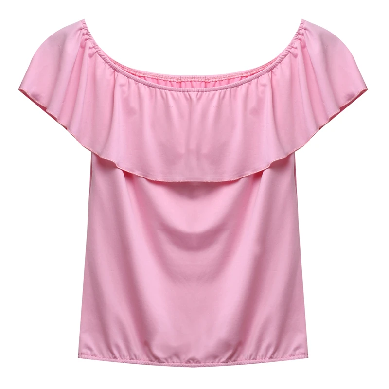 Womens Off Shoulder 2017 Sexy Slash Neck Solid Blouses Shirts Casual Short Sleeve Basic Tops Tees for wholesale
Womens Off Shoulder 2017 Sexy Slash Neck Solid Blouses Shirts Casual Short Sleeve Basic Tops Tees for wholesale