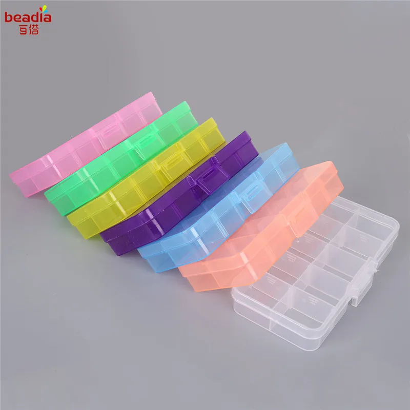 Beadia 10 Cells Adjustable Jewelry Plastic Storage Box Case Craft Organizer Beads Container Designer Jewelry Packaging Display
Beadia 10 Cells Adjustable Jewelry Plastic Storage Box Case Craft Organizer Beads Container Designer Jewelry Packaging Display
