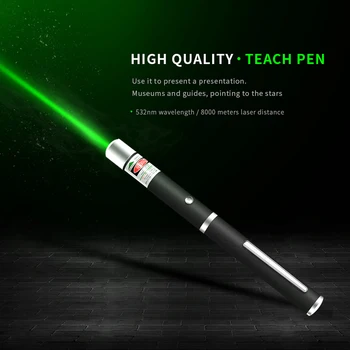 Military 532nm Green Laser Pen Light Hunting Green Dot USB Rechargeable 5mW Beam Lazer Pointer Pen with Built-in Battery
Military 532nm Green Laser Pen Light Hunting Green Dot USB Rechargeable 5mW Beam Lazer Pointer Pen with Built-in Battery