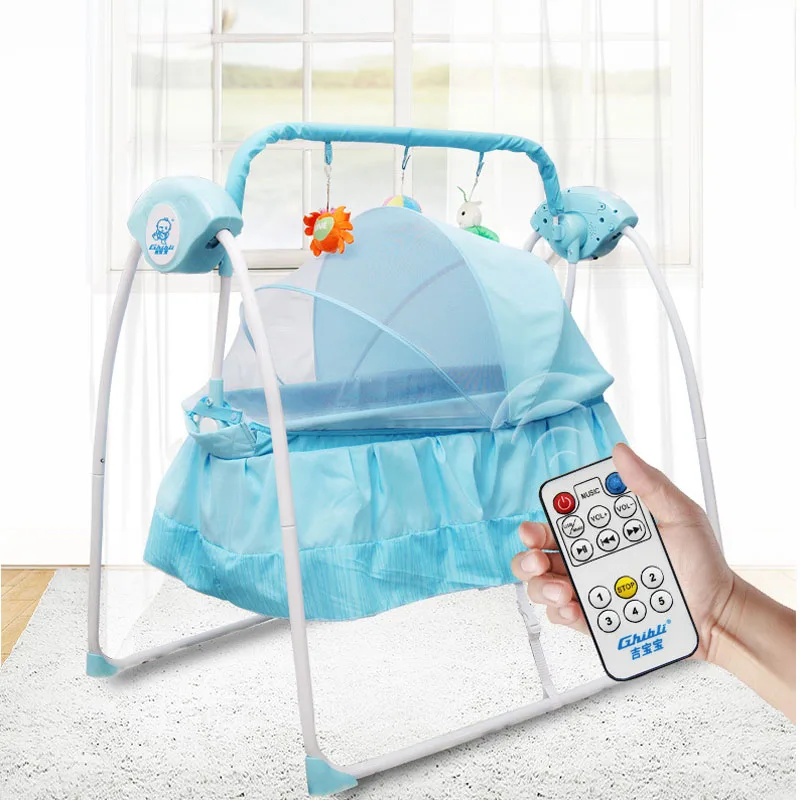 Baby electric cradle bed sleeping swing baby rocking bed newborn child automatic shaker chair intelligent coax infant Swings
Baby electric cradle bed sleeping swing baby rocking bed newborn child automatic shaker chair intelligent coax infant Swings
