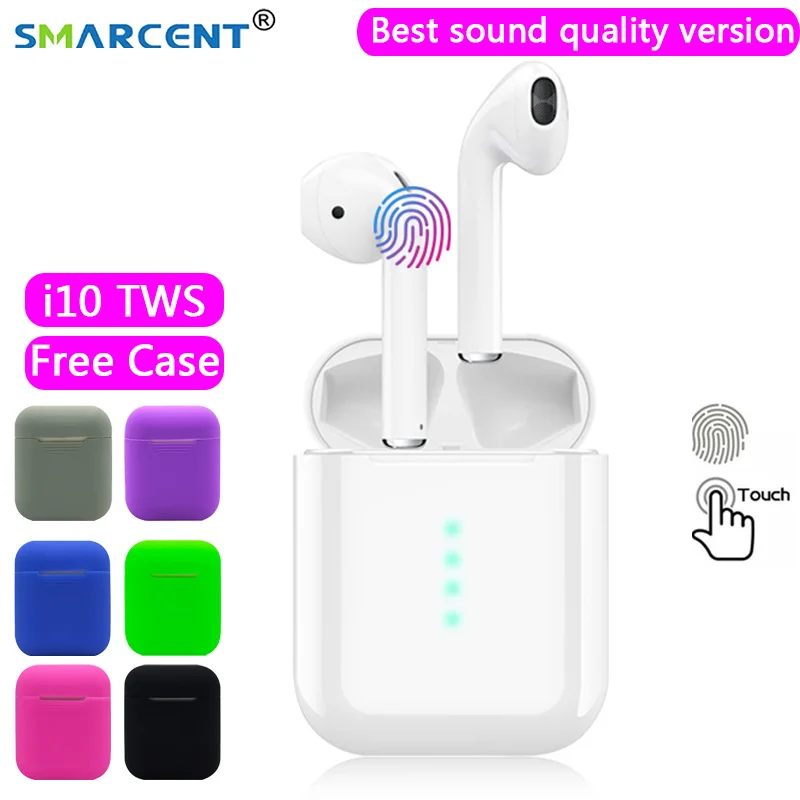 New i10 tws i10tws air earbuds mini pods Wireless Bluetooth earphone Earpiece for all phones 1:1 design PK i12 i13 i7S Handsfree
New i10 tws i10tws air earbuds mini pods Wireless Bluetooth earphone Earpiece for all phones 1:1 design PK i12 i13 i7S Handsfree