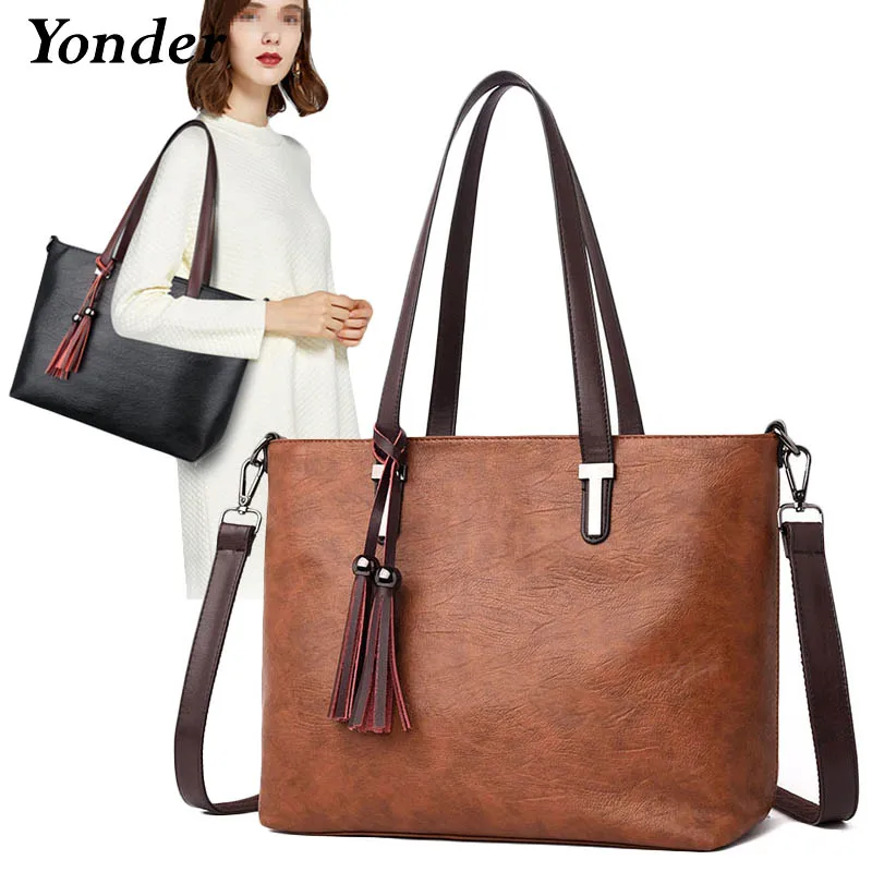 Yonder casual handbags ladies leather tote bags for women messenger shoulder bags female high quality crossbody bags black/red
Yonder casual handbags ladies leather tote bags for women messenger shoulder bags female high quality crossbody bags black/red
