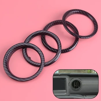 DWCX 4Pcs ABS Car Dashboard Air Outlet Vent Cover Trim Ring Fit for Jeep Wrangler JL 2018 2019
DWCX 4Pcs ABS Car Dashboard Air Outlet Vent Cover Trim Ring Fit for Jeep Wrangler JL 2018 2019