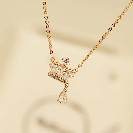 Real 925 sterling silver long zircon crown necklaces pendant fashion sterling-silver-jewelry statement necklace for Women
Real 925 sterling silver long zircon crown necklaces pendant fashion sterling-silver-jewelry statement necklace for Women