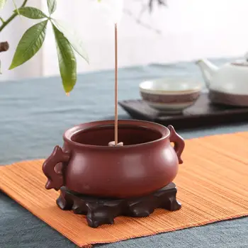 Ears censer Variable glaze restoring ancient ways Chicken blood red aroma stove Xiang xiang put incense incense splints supplies 
Ears censer Variable glaze restoring ancient ways Chicken blood red aroma stove Xiang xiang put incense incense splints supplies