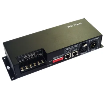 Factory direct sales led DMX512 27ch decoder WS27CH3A DC12V-24V 81A
Factory direct sales led DMX512 27ch decoder WS27CH3A DC12V-24V 81A