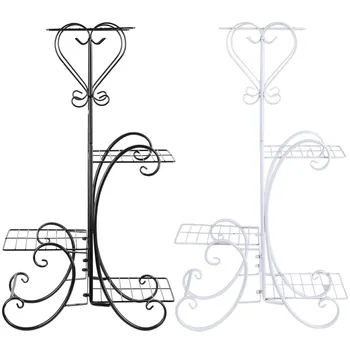 NEW 4 Tier Decorative Metal Flower Pot Stand Rack Display Shelf Indoor Outdoor Garden Patio Warehouse Shelf
NEW 4 Tier Decorative Metal Flower Pot Stand Rack Display Shelf Indoor Outdoor Garden Patio Warehouse Shelf