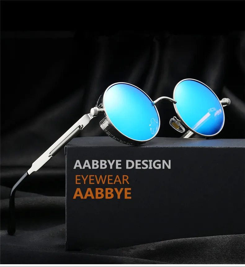 steampunk brand design polarized sunglasses women fashion round sun glasses High Quality Fishing Eyewear oculos de sol masculino
steampunk brand design polarized sunglasses women fashion round sun glasses High Quality Fishing Eyewear oculos de sol masculino
