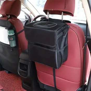Car Trash Can With Lid 12L Auto Trash Bag Can Car Garbage Bag Can Hanging Pockets Organizer For Car Leakproof Water Resistant
Car Trash Can With Lid 12L Auto Trash Bag Can Car Garbage Bag Can Hanging Pockets Organizer For Car Leakproof Water Resistant