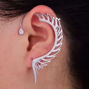 1PC Angel Wing Ear Cuff Cubic Zirconia Women Wedding Party Movie Star Red Carpet Earring Boucle d'oreill
1PC Angel Wing Ear Cuff Cubic Zirconia Women Wedding Party Movie Star Red Carpet Earring Boucle d'oreill
