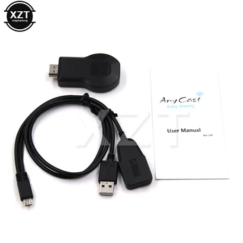 Newest HDMI TV Stick DLNA Anycast M2 Plus Airplay 1080P Wireless WiFi Display TV Dongle Receiver for Smart Phones Tablet PC
Newest HDMI TV Stick DLNA Anycast M2 Plus Airplay 1080P Wireless WiFi Display TV Dongle Receiver for Smart Phones Tablet PC