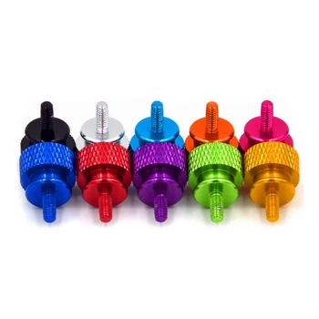 Hot 6# 6.7 aluminum alloy computer chassis side hard equipment disk thumbs hand knurled thumb thumb screw color nail Connectors
Hot 6# 6.7 aluminum alloy computer chassis side hard equipment disk thumbs hand knurled thumb thumb screw color nail Connectors