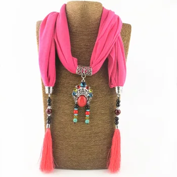 New polyester cotton ceramic tassel drop pendant scarf mixed color ladies shawl scarf jewelry necklace national wind long scarf
New polyester cotton ceramic tassel drop pendant scarf mixed color ladies shawl scarf jewelry necklace national wind long scarf